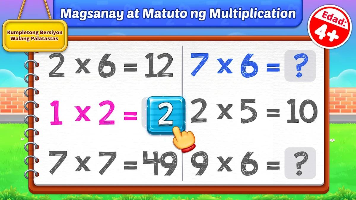 Multiplikasyon matematika laro