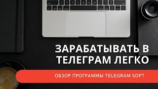 Как зарабатывать в телеграм. Многофункциональная программа для ТГ.. Telegram Soft.  Комбайн Телеграм screenshot 4