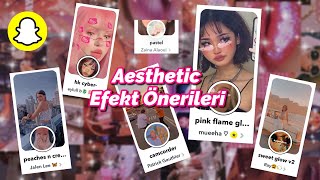 Snapchat Aesthetic Türlere Göre Effect / Filters Önerileri 🍒💖 Grunge Soft Vintage Anime İndie Kid screenshot 4