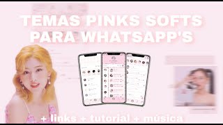 ⌦  TEMAS SOFTS PARA WHATSAPP - temas pink soft / 🍦 - #1 screenshot 3