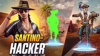 SANTINO TELEPORT MAKES YOU A "HACKER" SOLO VS SQUAD NEW GAMEPLAY | GARENA FREE FIRE screenshot 4