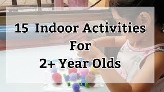 15 Indoor Activities for 2-5 Year Old Toddlers / Preschooler | Lockdown special screenshot 3