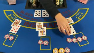 Blackjack | $25,000 Buy In | Amazing Win With $20,000 Bets!! screenshot 2